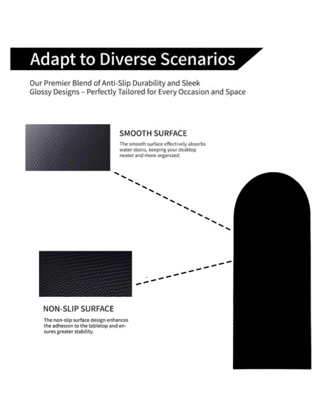 Almohadilla Antideslizante Silicona PAZ para Ninja FS301 FS300