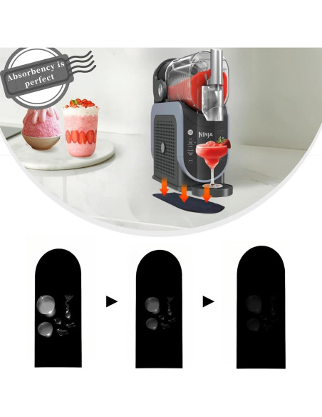 Almohadilla Antideslizante Silicona PAZ para Ninja FS301 FS300