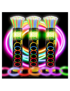 300 Palos de Luz Neón Brillantes para Fiestas - JSronms