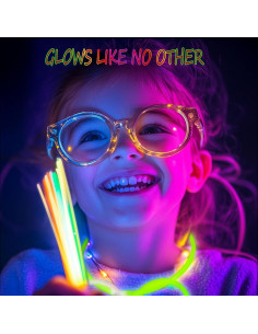 300 Palos de Luz Neón Brillantes para Fiestas - JSronms 2