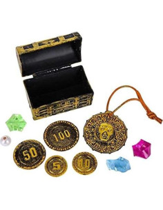 Kit de Excavación Cofre del Tesoro Pirata Zugar Land 21.78x17.27cm 2