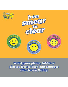 Almohadillas de limpieza Scrub Daddy Screen Daddy 3 unidades 2