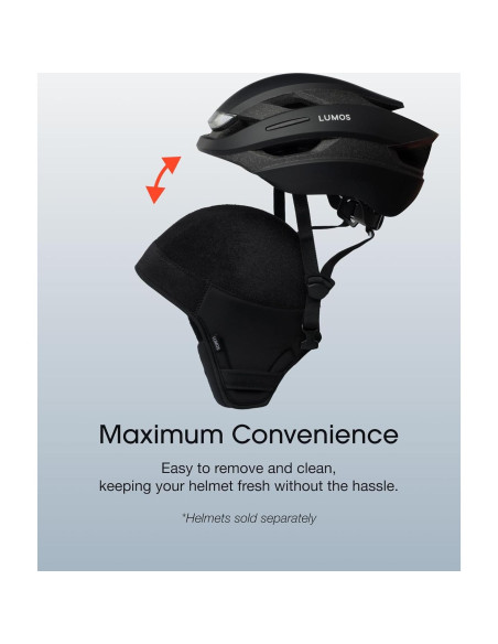 Liner de Invierno Lumos para Casco de Ciclismo - Caliente y Resistente al Agua