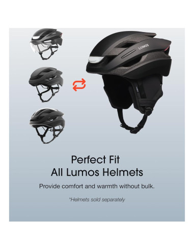 Liner de Invierno Lumos para Casco de Ciclismo - Caliente y Resistente al Agua