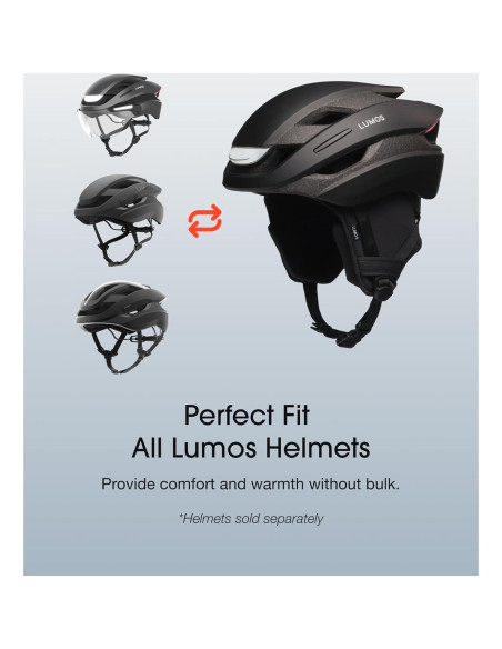 Liner de Invierno Lumos para Casco de Ciclismo - Caliente y Resistente al Agua