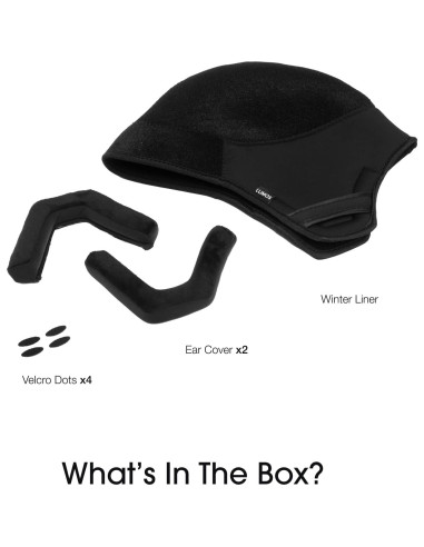 Liner de Invierno Lumos para Casco de Ciclismo - Caliente y Resistente al Agua