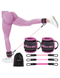 Bandas de Resistencia para Tobillos HOXWC - Ajustables y Duraderas