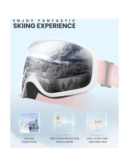 Gafas de Esquí OutdoorMaster Owl OTG Anti-Niebla UV400