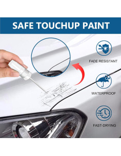 Pintura de Retoque Azul Metálico Lakeshore LABNNA 0.4 Fl Oz 2