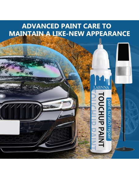 Pintura de Retoque Azul Metálico Lakeshore LABNNA 0.4 Fl Oz