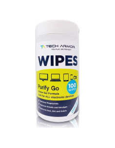 Toallitas de limpieza Tech Armor Purify Go - 100 unidades