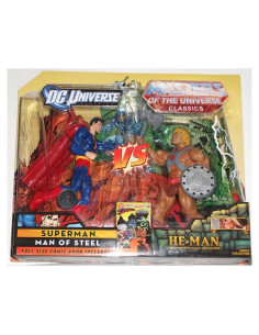 Figura de Acción DC Universe y Masters of the Universe 2-Pack
