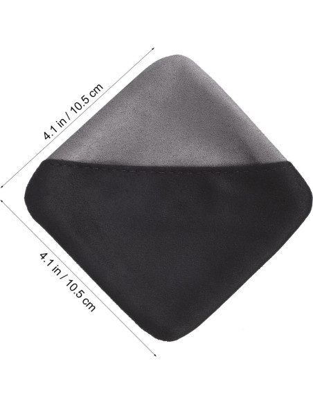 2 Paños de Microfibra TOPPERFUN para Limpiar Pantallas 10.49cm