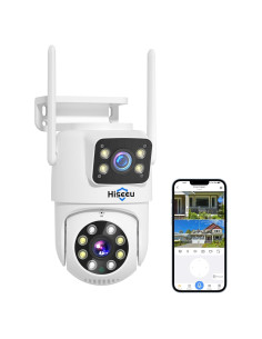 Cámara de Seguridad Inalámbrica Hiseeu TZ-HB312, 1296p, IP65