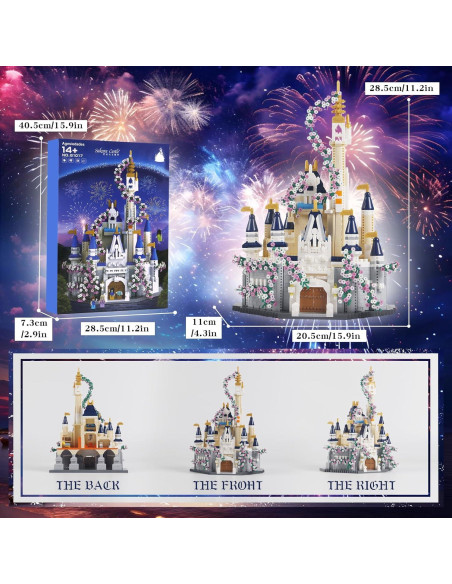 Set de Bloques de Construcción Castillo de Sueños STMIGAIBLOCKS 3100PCS