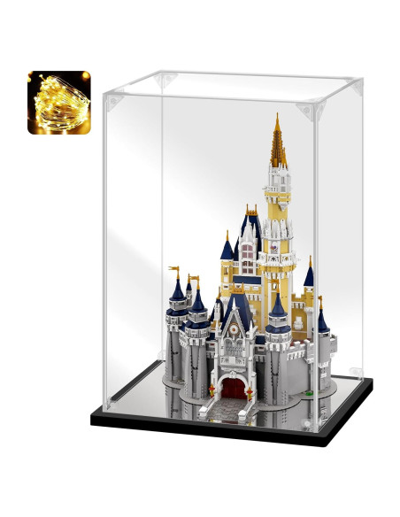 Caja de Exhibición Acrílica Instnovny 51x36x77 cm para Coleccionables