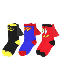 Calcetines de Crew con Capa DC Comics para Niños 7-9 Años
