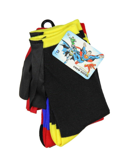 Calcetines de Crew con Capa DC Comics para Niños 7-9 Años