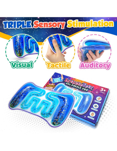 Juguete Sensible Squishy Demilong - Fidget para Autismo 20cm