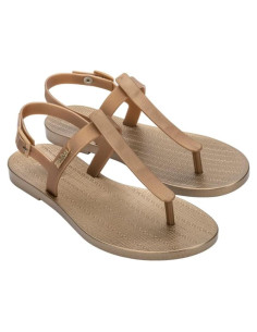 Sandalias de Playa Metálicas Melissa Sun Ventura 8 Oro