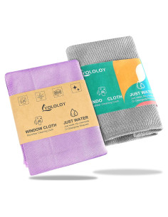 Paño de Limpieza de Ventanas YOLOLOY Microfibra Reutilizable