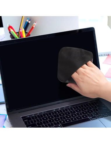 2 Paños de Microfibra TOPPERFUN para Limpiar Pantallas 10.49cm