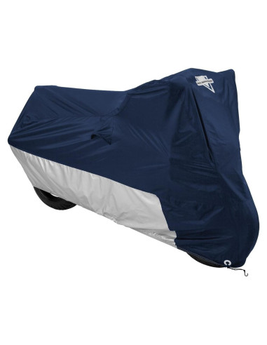 Cubierta de motocicleta Nelson Rigg Deluxe 2X Grande Azul Marino