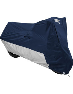Cubierta de motocicleta Nelson Rigg Deluxe 2X Grande Azul Marino 2