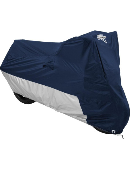 Cubierta de motocicleta Nelson Rigg Deluxe 2X Grande Azul Marino