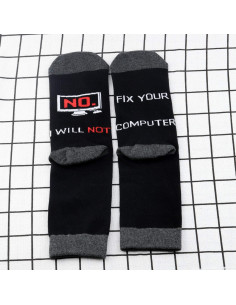 Calcetines de Programador MBMSO 2 Pares Algodón Suave 2