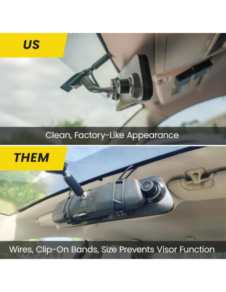 Espejo DVR STINGER STR4K 9.66" 4K UHD con Cámara 2K Jeep Wrangler JL