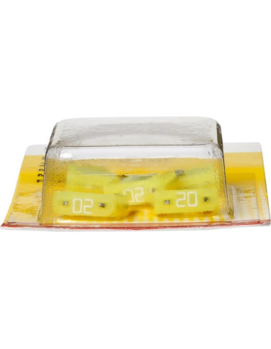 Fusible Mini Rápido Bussmann BP/ATM-20 20A Amarillo - Paquete de 5