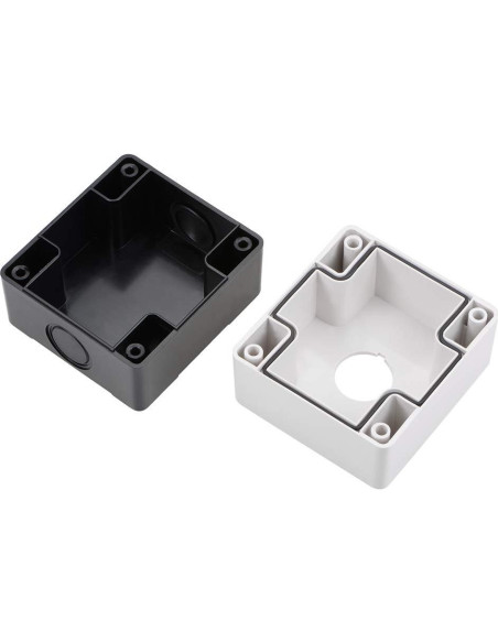 Caja de Control de Interruptor Pulsador 22mm uxcell