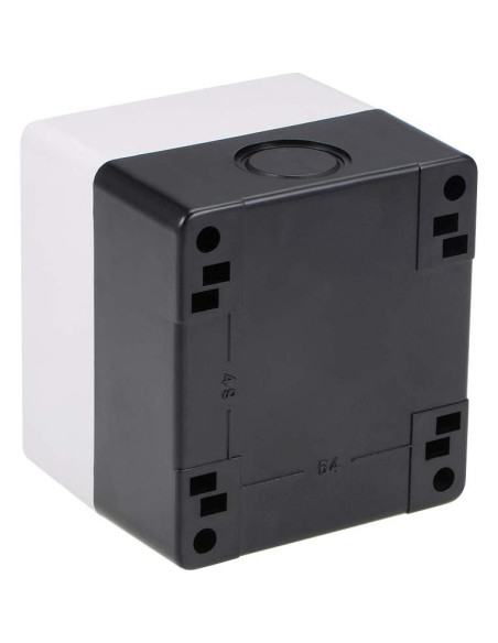 Caja de Control de Interruptor Pulsador 22mm uxcell