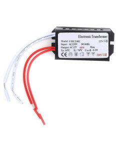 Transformador de Voltaje 220V a 12V 60W Walfront