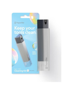 Kit de limpieza recargable Paperlike - Botella spray + 5 tabletas