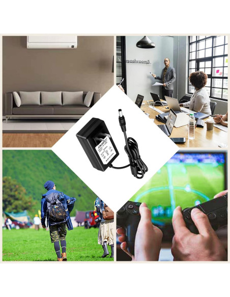 Adaptador AC/DC HISPD para Pedales de Guitarra y Bajo