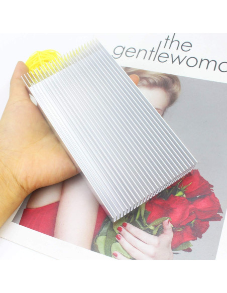 Paquete de 2 Disipadores de Calor de Aluminio WeiMeet 150mm x 80mm