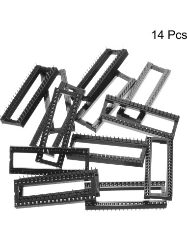 Adaptador Zócalo Chip DIP IC 14 Piezas 2.54mm 40 Pines MECCANIXITY