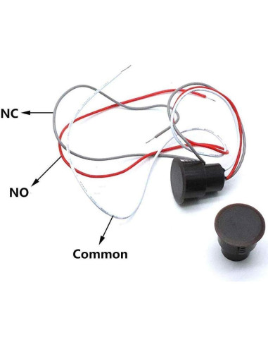 Interruptor Magnético Recesado BNYZWOT RC-36 para Alarma - 5 Juegos