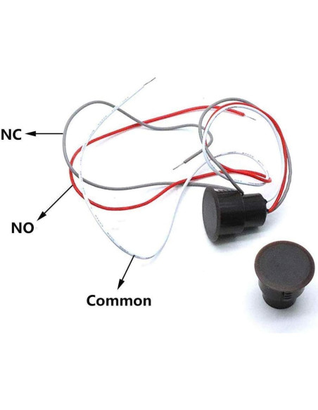 Interruptor Magnético Recesado BNYZWOT RC-36 para Alarma - 5 Juegos