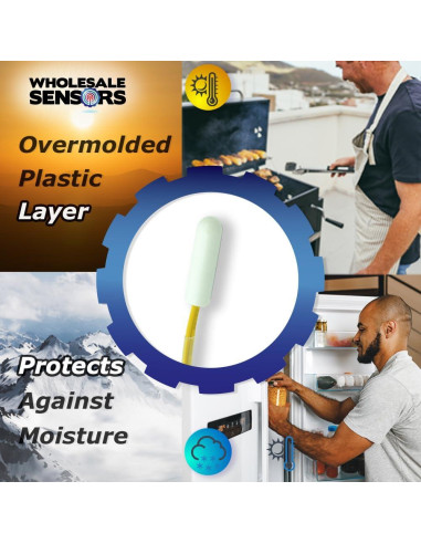 Juego de 2 Sensores de Temperatura Wholesale Sensors para Refrigeradores