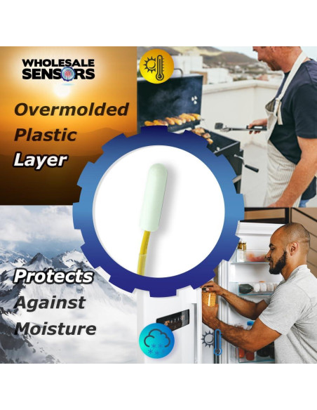 Juego de 2 Sensores de Temperatura Wholesale Sensors para Refrigeradores