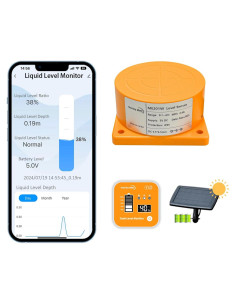 Sensor de Nivel de Agua WiFi Ultrasonico Moray ME201RSP
