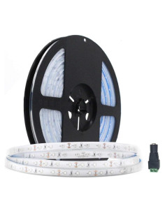 Tira LED Infrarroja 940nm SMD3528 5M 300LEDs 12V 24W IP67