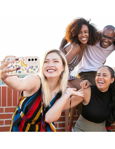 Paquete de 2 Fundas de Dinosaurio Kawaii para Samsung A15 5G