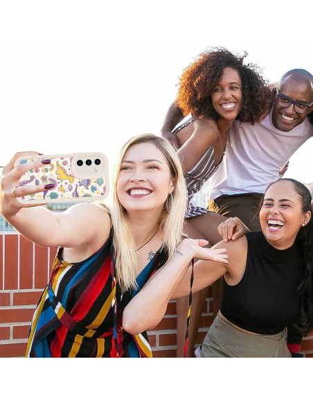 Paquete de 2 Fundas de Dinosaurio Kawaii para Samsung A15 5G