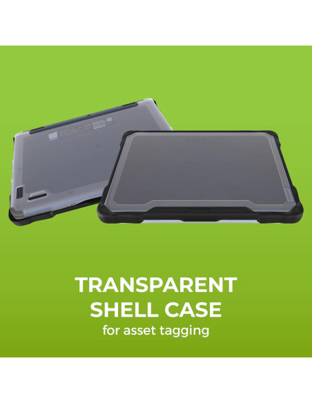 Funda SlimTech Gumdrop para Laptop Lenovo 100e/100w Gen 3 - Negra