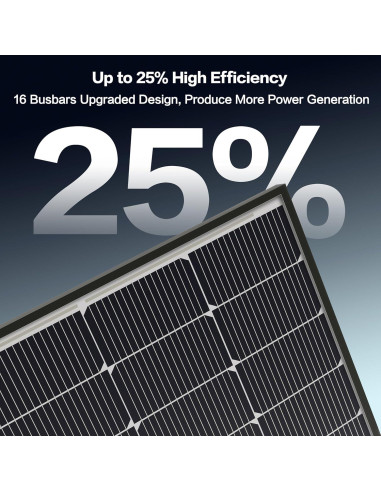 Panel Solar Monocristalino N-Type 200W Xilanseek Alta Eficiencia