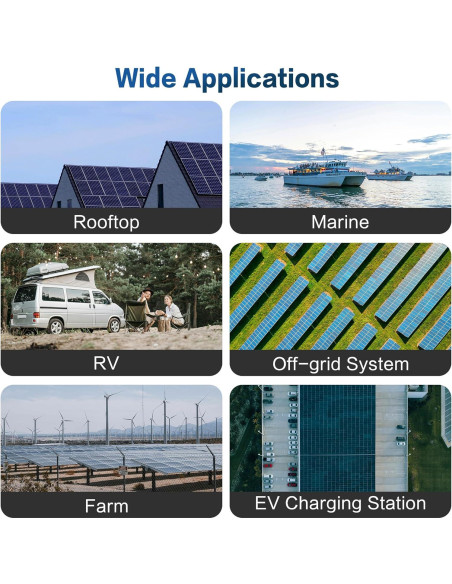 Panel Solar Monocristalino N-Type 200W Xilanseek Alta Eficiencia
